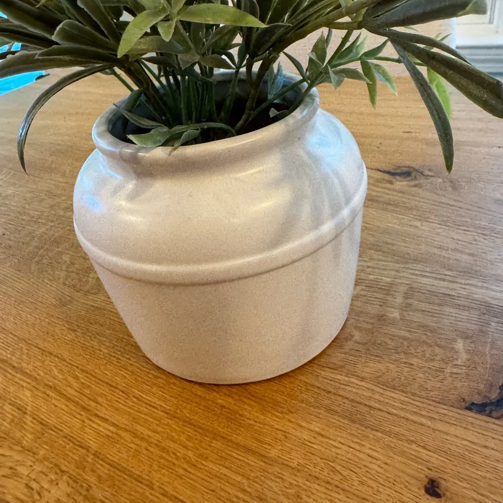 Threshold Faux Lavender and Greenery in White Vase